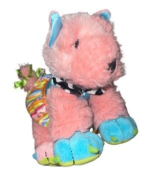 HTF Groovy Girls PetRageous Bria Pink WESTIE Puppy Dog Plush Toy